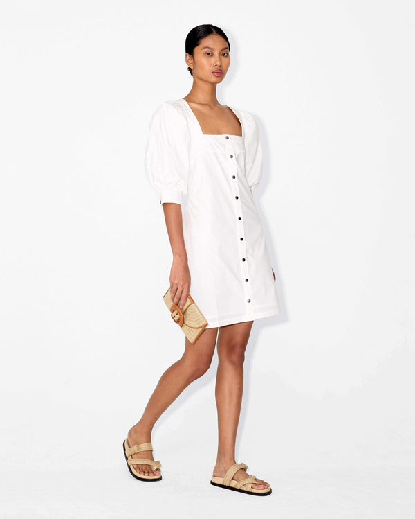 magali pascal DIXON DRESS WHITE