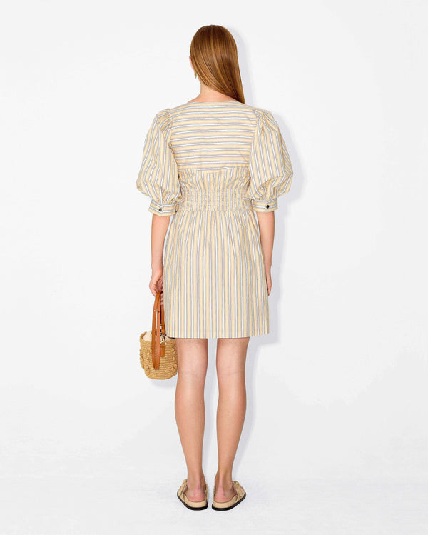 Magali Pascal DIXON DRESS YELLOW STRIPE
