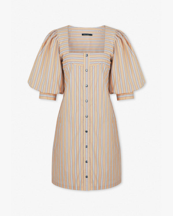 Magali Pascal DIXON DRESS YELLOW STRIPE