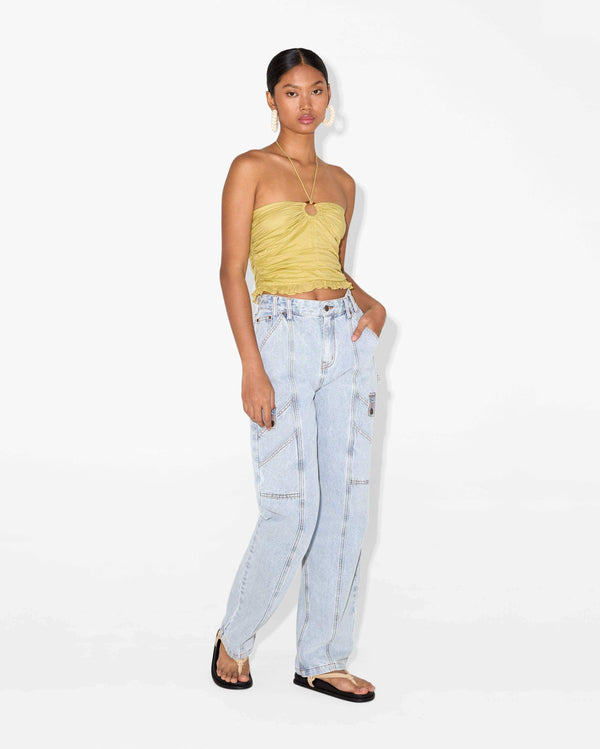 magali pascal ELVIRE TOP Peridot