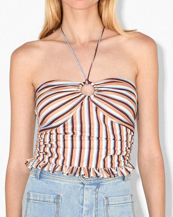 magali pascal ELVIRE TOP Stripes