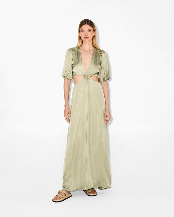magali pascal ENORA MAXI DRESS Tea