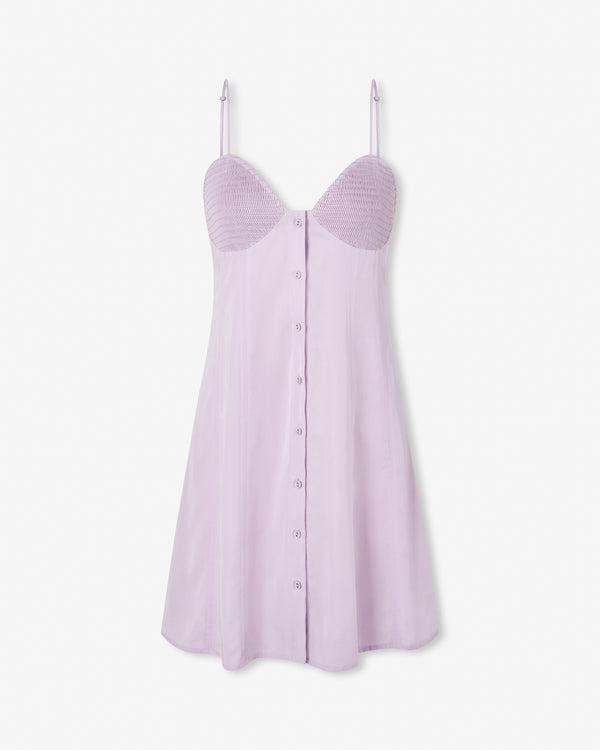 magali pascal FANNY MINI DRESS LILAC