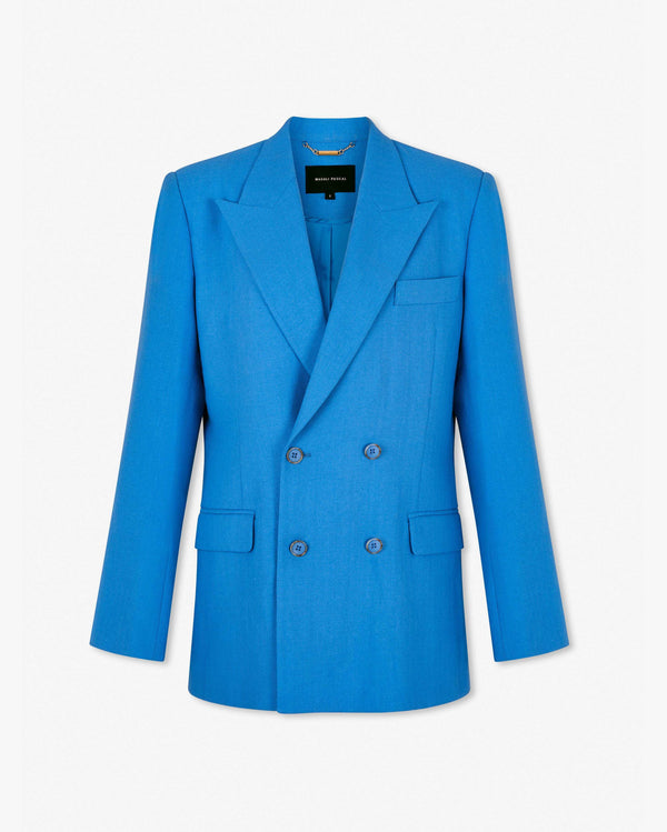 Magali Pascal FLORENTINE BLAZER ELECTRIC BLUE