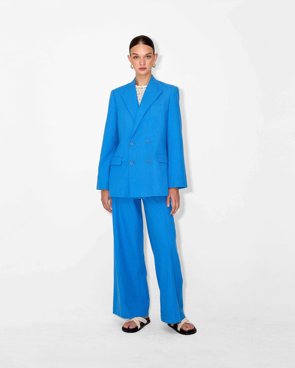 magali pascal FLORENTINE BLAZER ELECTRIC BLUE