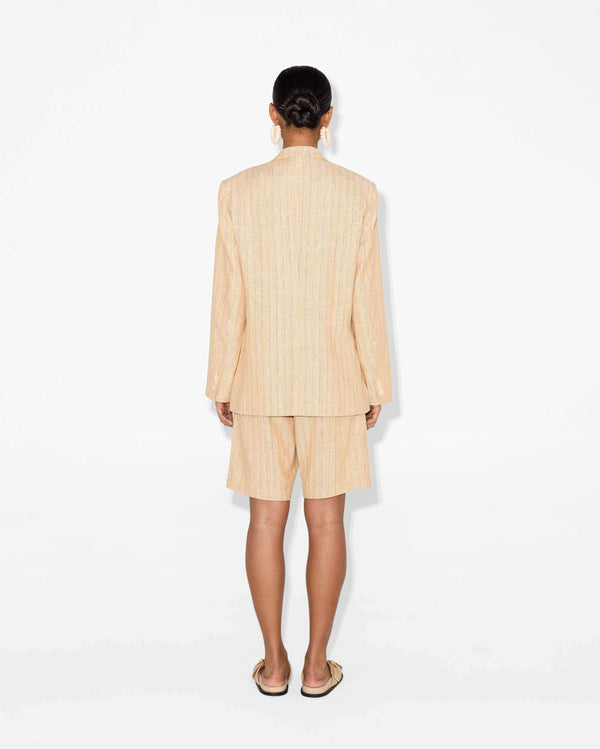 Magali Pascal FLORENTINE BLAZER MUSTARD STRIPE