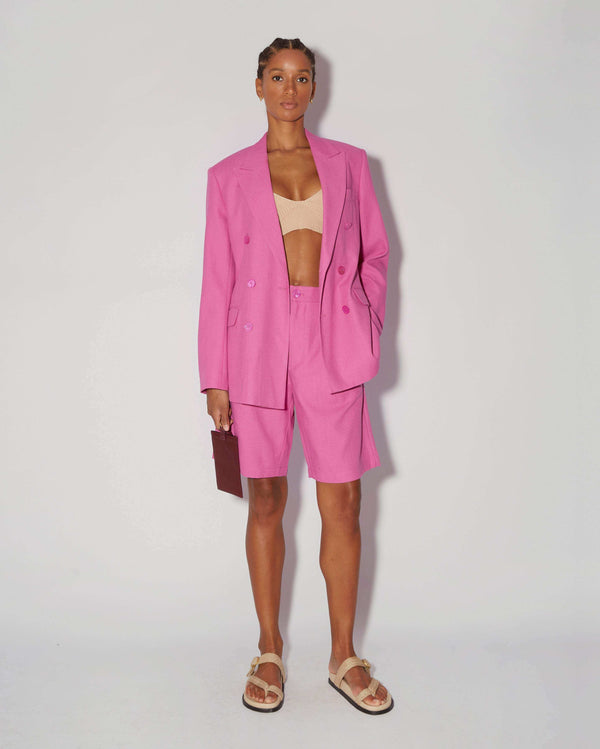 Magali Pascal FLORENTINE SHORTS SUPER PINK