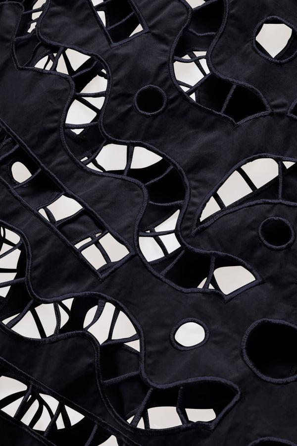 Magali Pascal FLORES DRESS BLACK