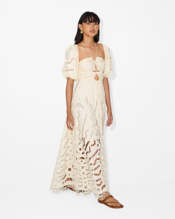 Magali Pascal FLORES DRESS ECRU