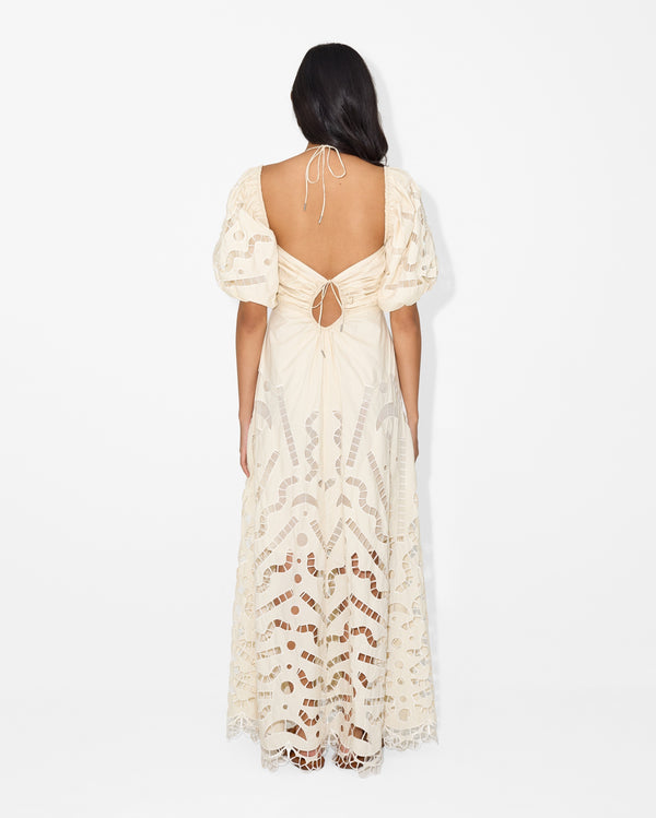 Magali Pascal FLORES DRESS ECRU