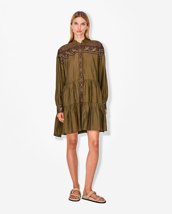 magali pascal FREED DRESS Butternut