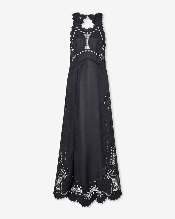 Magali Pascal FRUTTA MAXI DRESS BLACK