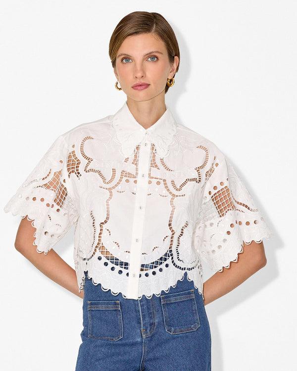 magali pascal FRUTTA SHIRT OFF WHITE