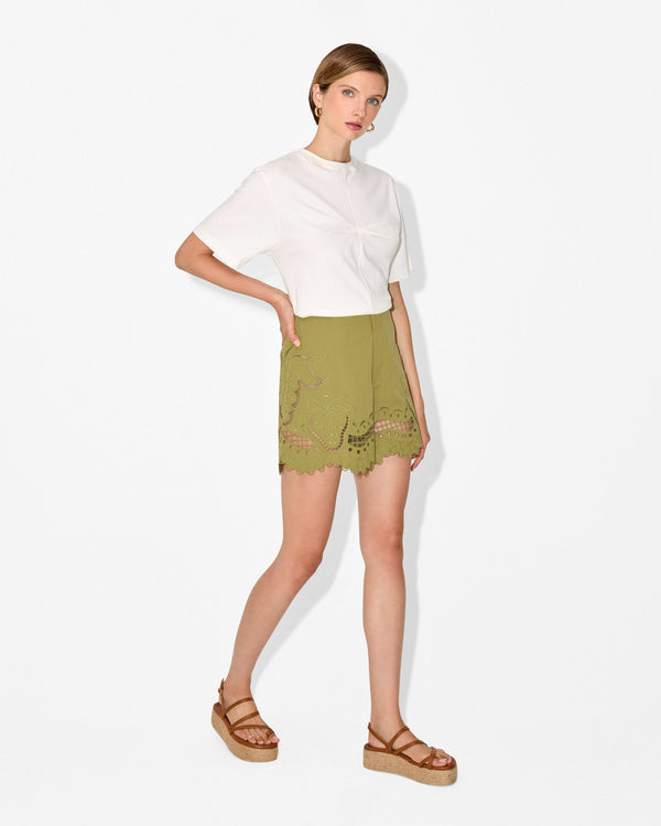 Magali Pascal FRUTTA SHORTS OLIVE