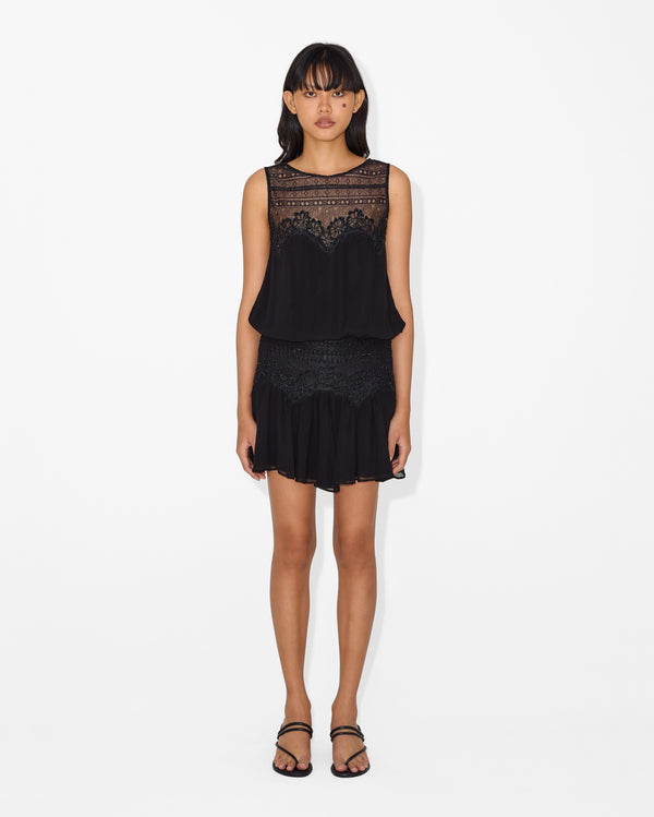 Magali Pascal FUJI DRESS BLACK