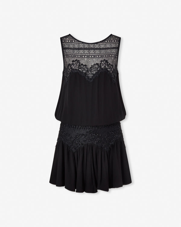 magali pascal FUJI DRESS BLACK