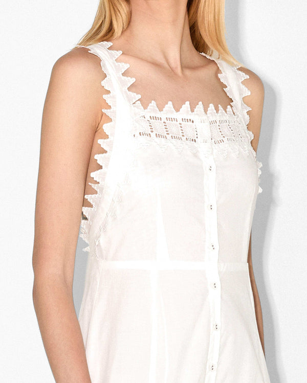 Magali Pascal GAELLE DRESS Off White