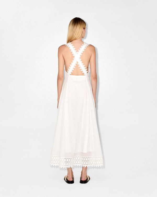 Magali Pascal GAELLE DRESS Off White