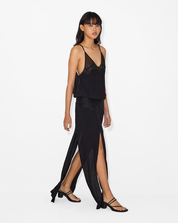 Magali Pascal GATSBY DRESS BLACK