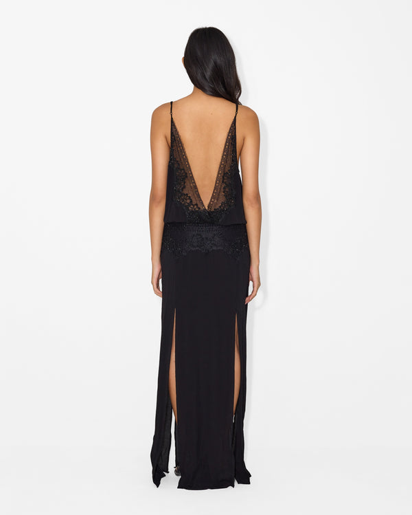 Magali Pascal GATSBY DRESS BLACK