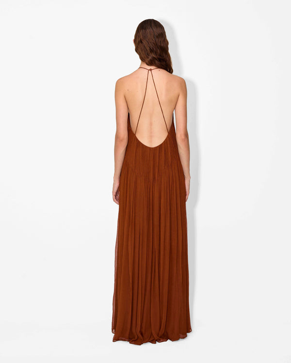 Magali Pascal HAYDIN MAXI DRESS TOFFEE