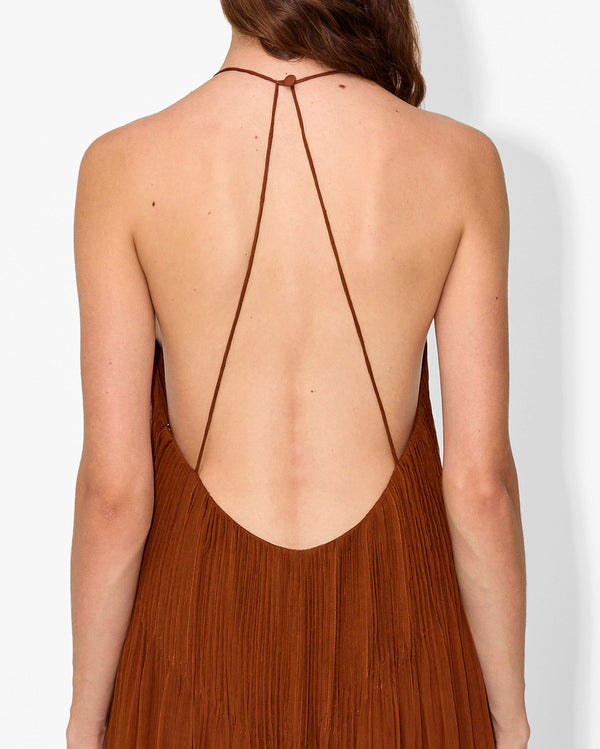 Magali Pascal HAYDIN MAXI DRESS TOFFEE
