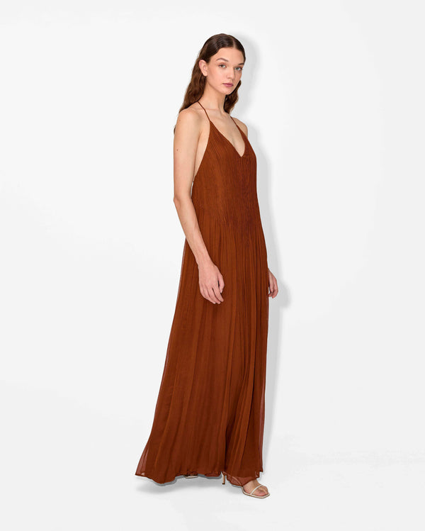 Magali Pascal HAYDIN MAXI DRESS TOFFEE