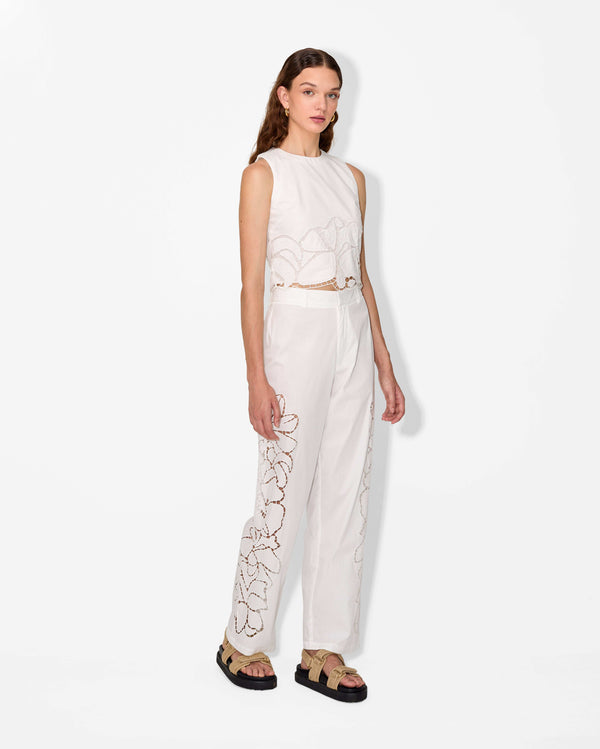 Magali Pascal HEANEY PANTS OFF WHITE