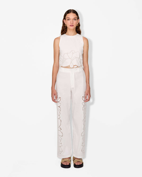 magali pascal HEANEY PANTS OFF WHITE