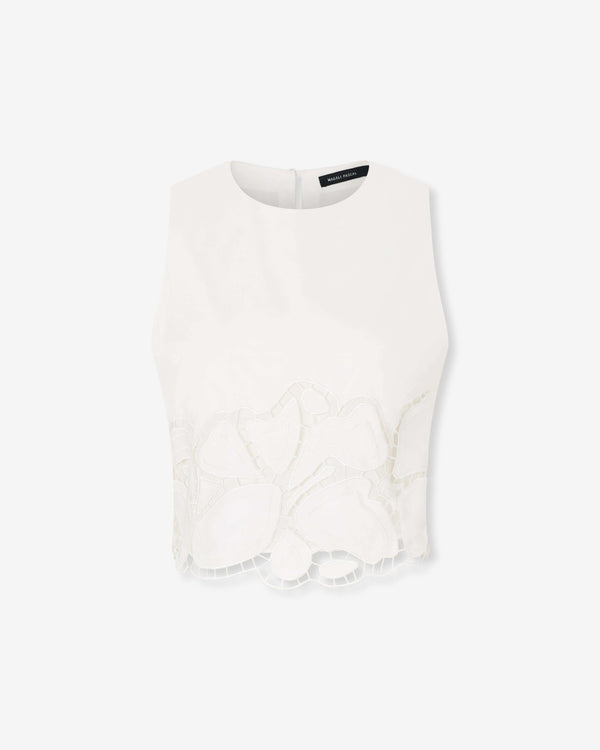 magali pascal HEANEY TOP OFF WHITE