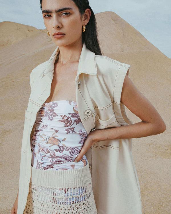 Magali Pascal ISTA VEST ECRU