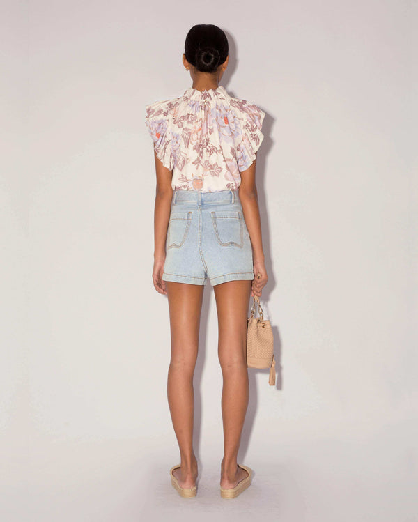 Magali Pascal JANIS SHORTS LIGHT BLUE