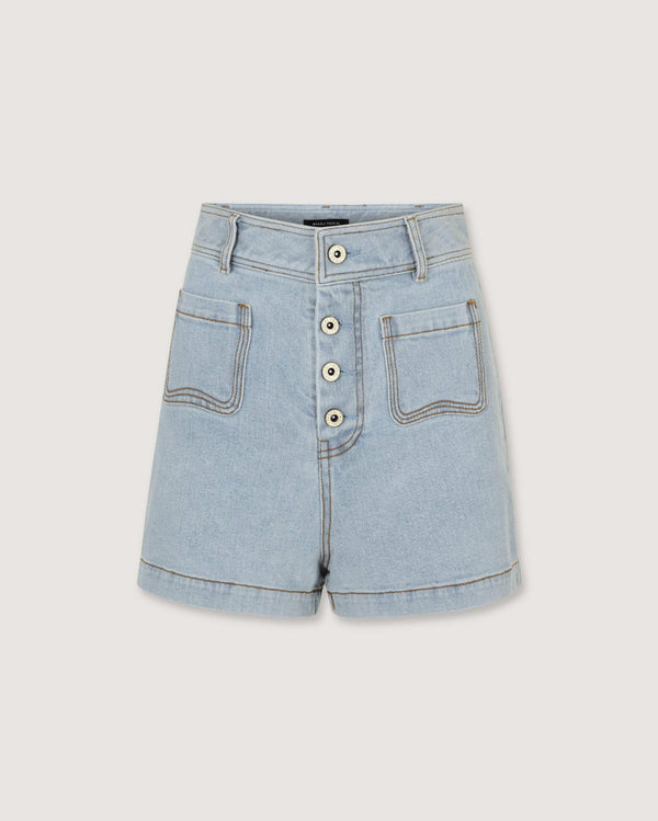 magali pascal JANIS SHORTS LIGHT BLUE