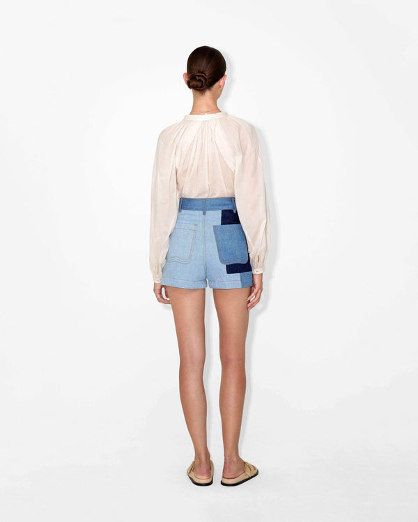 Magali Pascal JANIS SHORTS PATCHWORK