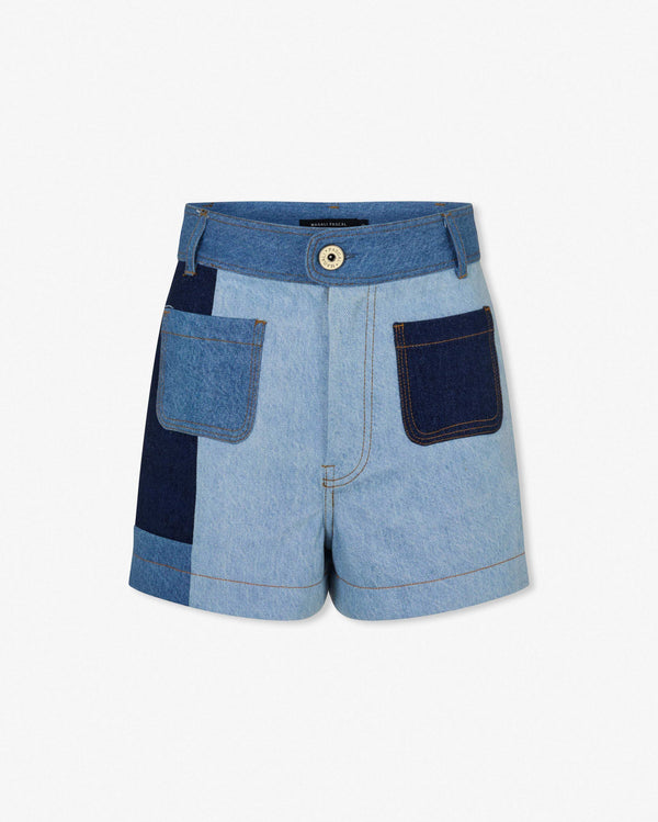 magali pascal JANIS SHORTS PATCHWORK