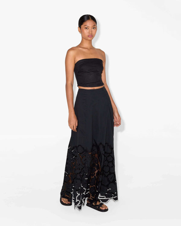 Magali Pascal JILL MAXI SKIRT Black