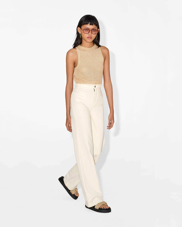 Magali Pascal JOHANNA CROP TOP Blush