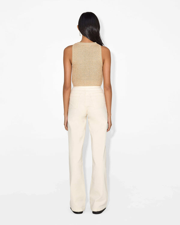 Magali Pascal JOHANNA CROP TOP Blush