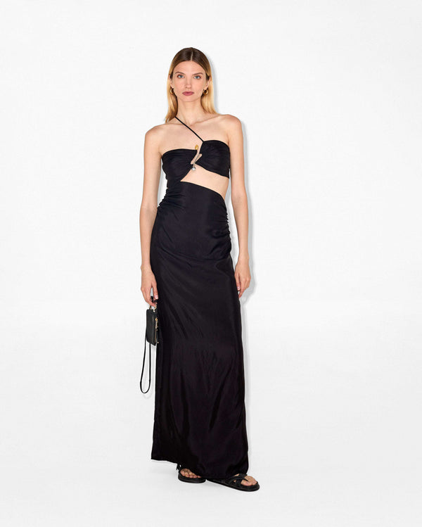 magali pascal JUSTINE MAXI DRESS Black