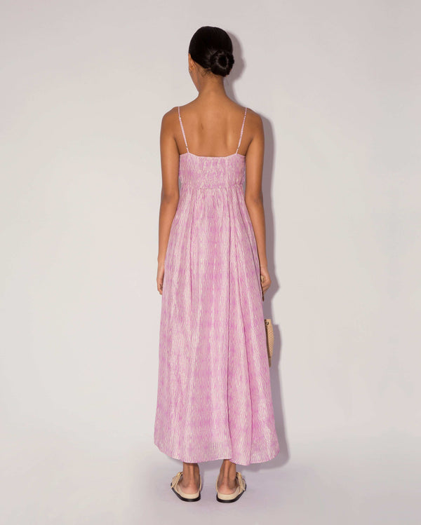 Magali Pascal KATRINA DRESS LAVENDER RAINFOREST