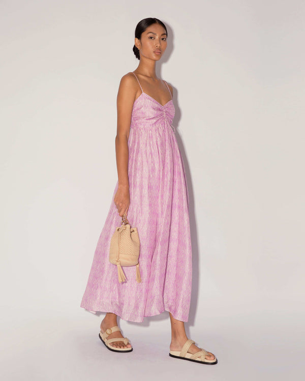 magali pascal KATRINA DRESS LAVENDER RAINFOREST