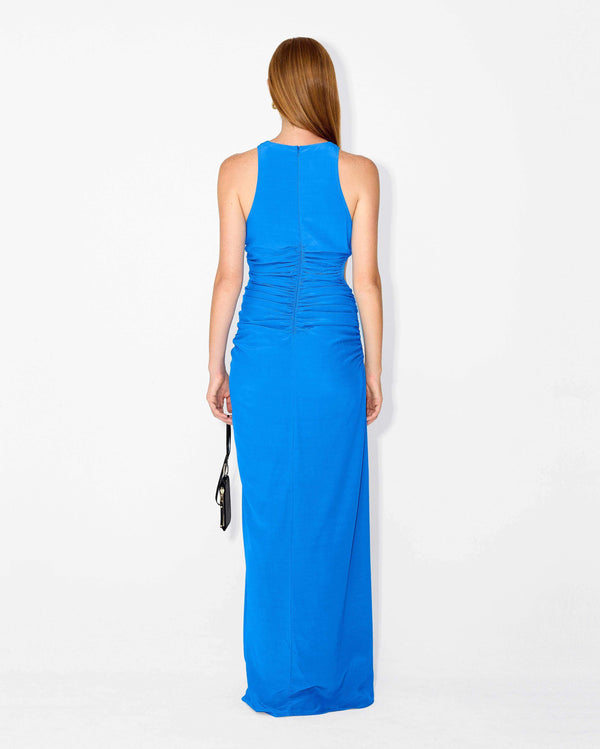 Magali Pascal KIMBIE DRESS ELECTRIC BLUE