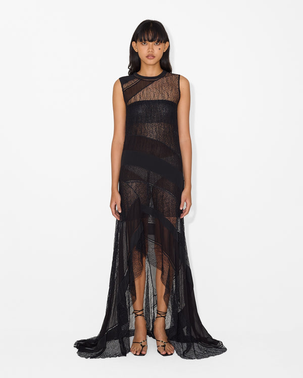 magali pascal LAST SONG DRESS BLACK