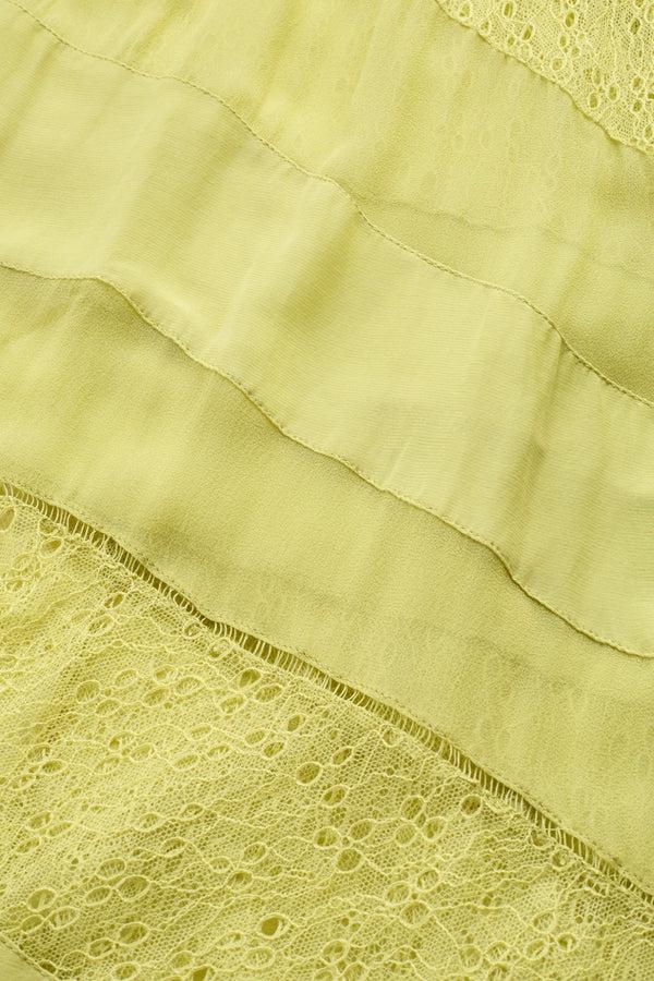 Magali Pascal LAST SONG DRESS COOL MATCHA