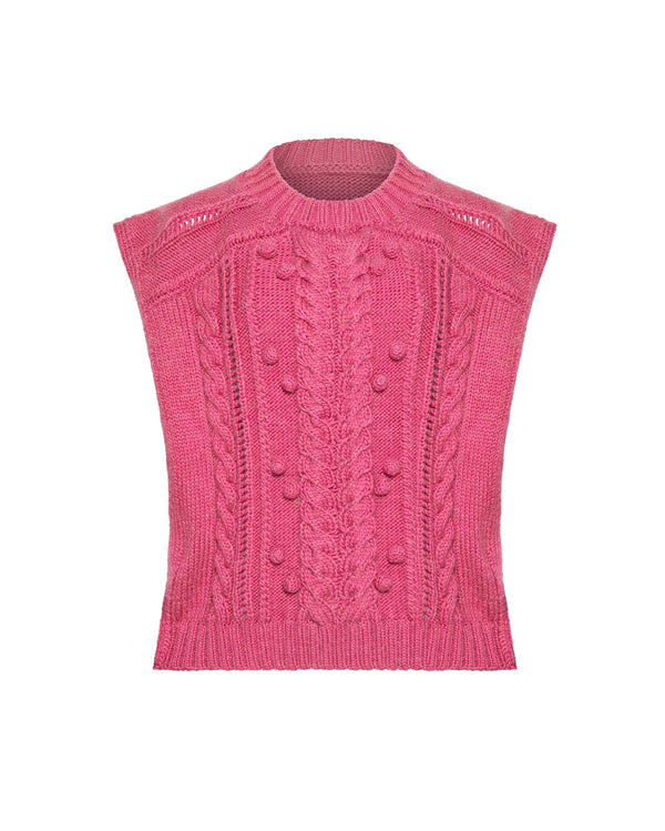Magali Pascal LEA VEST FUCHSIA