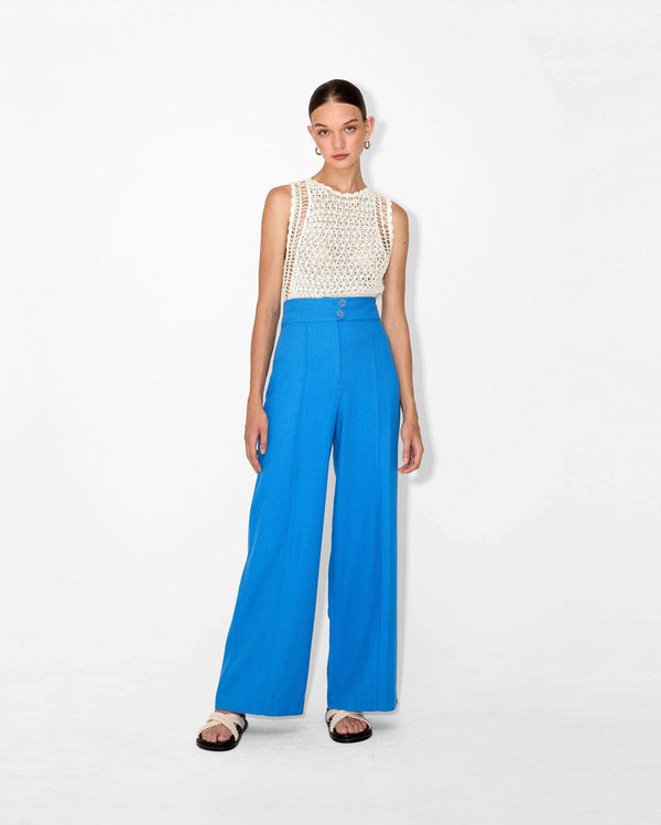 magali pascal LOIC PANTS ELECTRIC BLUE