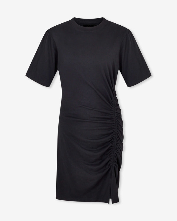 Magali Pascal LOUISE MINI DRESS JET BLACK