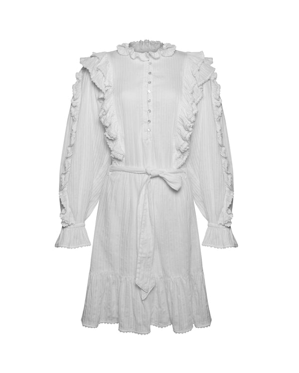 Magali Pascal LUCIANA DRESS OFF WHITE