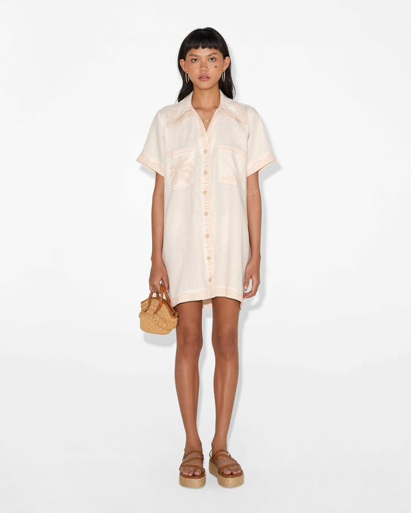 Magali Pascal MAEVA DRESS Cashew