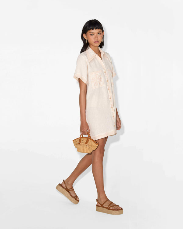 Magali Pascal MAEVA DRESS Cashew